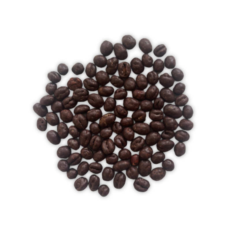 fèves de cacao enrobées - océane café